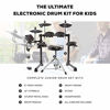 Picture of Alesis Debut Kit - Kids Drum Set With 4 Mesh Electric Drum Set Pads, 120 Sounds, 60 Melodics Lessons, Drum Stool, Drum Sticks and Headphones