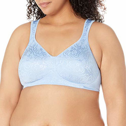 Picture of Playtex womens 18 Hour Ultimate Lift and Support Wire Free Bra, Zen Blue, 40DDD