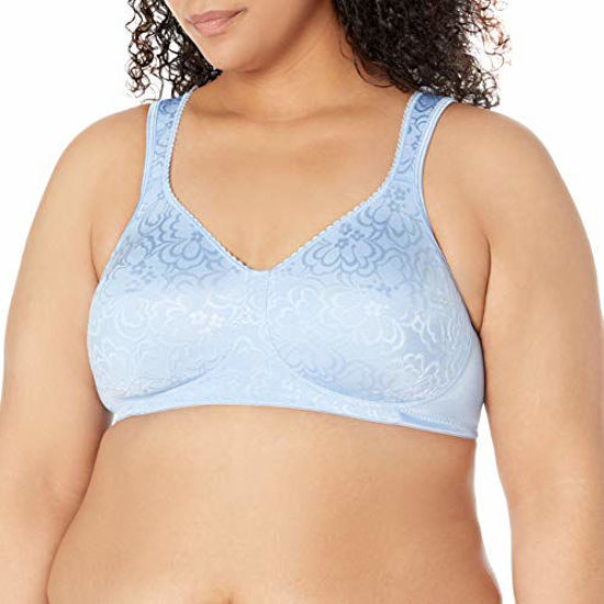 Picture of Playtex womens 18 Hour Ultimate Lift and Support Wire Free Bra, Zen Blue, 40DDD