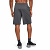 Picture of Under Armour Men's Raid 10-inch Workout Gym Shorts , Carbon Heather (090)/Black , Large Tall