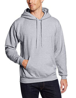 Picture of Hanes Men's Pullover EcoSmart Fleece Hoodie, Light Steel, 3X-Large
