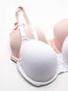 Picture of Fruit of the Loom Women's 2-Pack T-Shirt Bra, White/Blushing Rose, 34D