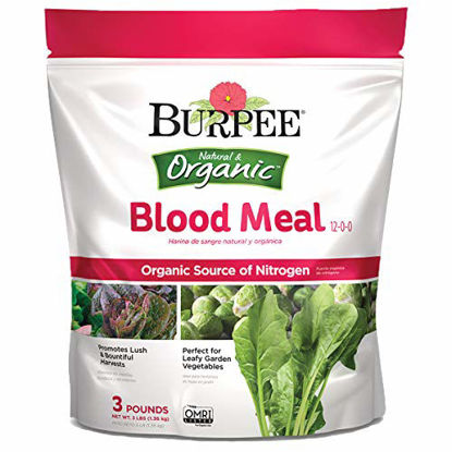 Picture of Burpee Organic Blood Meal Fertilizer, 3 lb