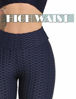 Picture of SEASUM Women's High Waist Yoga Pants Tummy Control Slimming Booty Leggings Workout Running Butt Lift Tights 2XL