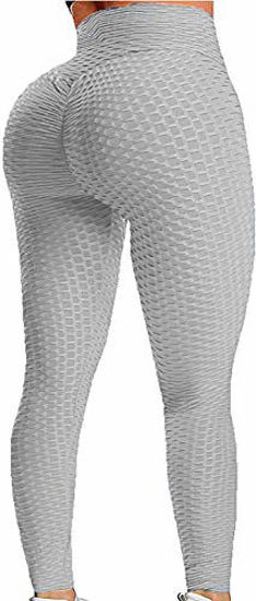 GetUSCart- SEASUM Women's High Waist Yoga Pants Tummy Control Slimming  Booty Leggings Workout Running Butt Lift Tights XS