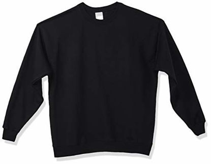 Picture of Hanes Men's Ecosmart Fleece Sweatshirt, Black, Small
