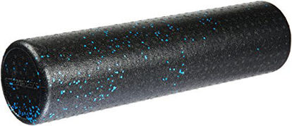 Picture of Amazon Basics AB24SPEK High-Density Blue Speckled Round Foam Roller - 24-inches