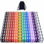 Picture of AUSTOR 100 Pieces Game Dice Set 10 Colors Square Corner Dice with a Free Storage Bag
