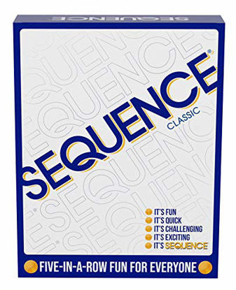Picture of SEQUENCE- Original SEQUENCE Game with Folding Board, Cards and Chips by Jax ( Packaging may Vary )