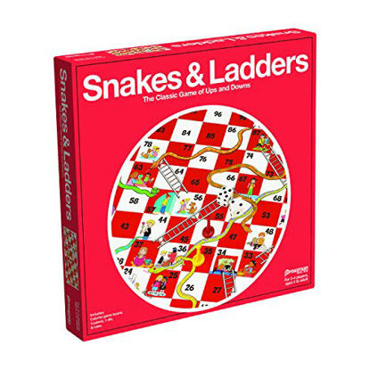 Picture of Pressman Snakes & Ladders Game, 2-4 Players, Ages 4 & Up