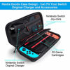 Picture of Switch Accessories Bundle for Nintendo Switch, Kit with Carrying Case, Screen Protector, Compact Playstand, Switch Game Case, Joystick Cap, Charging Dock,Steering Wheel for Nintendo Switch, (18 in 1)