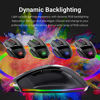 Picture of Redragon M801 PC Gaming Mouse LED RGB Backlit MMO 9 Programmable Buttons Mouse with Macro Recording Side Buttons Rapid Fire Button for Windows Computer Gamer (Wireless, Black)