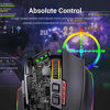 Picture of Redragon M801 PC Gaming Mouse LED RGB Backlit MMO 9 Programmable Buttons Mouse with Macro Recording Side Buttons Rapid Fire Button for Windows Computer Gamer (Wireless, Black)