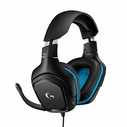 Picture of Logitech G432 DTS:X 7.1 Surround Sound Wired PC Gaming Headset (Leatherette)