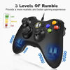 Picture of VOYEE Controller Replacement for Xbox 360 Controller, Wired Controller with Upgraded Joystick Compatible with Microsoft Xbox 360 & Slim/PC Windows 10/8/7 (Black)