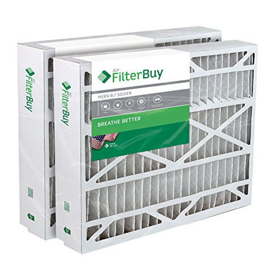 Picture of 21x27x5 Trane Perfect Fit BAYFTFR21M Aftermarket Furnace Filter / Air Filter - AFB Silver (Merv 8). (2 Pack)