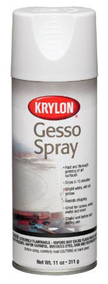 Picture of Krylon K07015A07 Gesso Aerosol Spray, 11 Ounce