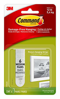 Picture of Command Picture Hanging Strips, Indoor Use, Holds 12 lbs (17204ES)