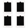 Picture of Carbon-activated Air Filter Refrigerator Air Filters Replacement Compatible with Frigidaire and Electrolux 242047801, 242047804, 241754002 (4 Pack)