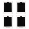 Picture of Carbon-activated Air Filter Refrigerator Air Filters Replacement Compatible with Frigidaire and Electrolux 242047801, 242047804, 241754002 (4 Pack)