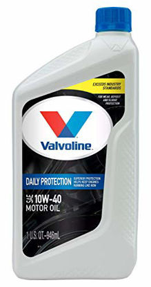 Picture of Valvoline Daily Protection SAE 10W-40 Conventional Motor Oil 1 QT