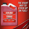 Picture of STA-BIL Storage Fuel Stabilizer - Guaranteed To Keep Fuel Fresh Fuel Up To Two Years - Effective In All Gasoline Including All Ethanol Blended Fuels - For Quick, Easy Starts, 128 fl. oz. (22213)