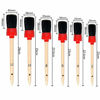 Picture of Nurkul 11 Pieces Auto Detailing Brush Set for Cleaning Wheels, Interior, Exterior, Leather, Including 6 pcs Premium Detail Brush (Black), 3 pcs Wire Brush and 2 pcs Automotive Air Conditioner Brush