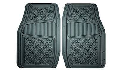 Picture of Armor All Custom Accessories 78831 2-Piece Grey All Season Truck/SUV Rubber Floor Mat