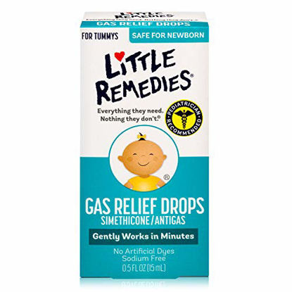 Picture of Little Remedies Gas Relief Drops for Tummy's, Natural Berry, 0.5 oz.