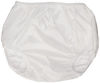 Picture of Dappi Waterproof 100% Nylon Diaper Pants, White, X-Large (2 Count)