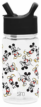 Picture of Simple Modern Kids Tritan Bottles, 16oz Water, Mickey Mouse: Retro