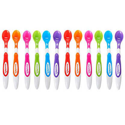 Picture of Munchkin 12 Piece Soft-Tip Infant Spoons