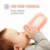 Picture of Boon NURSH Reusable Silicone Pouch Bottles, 4 Ounce (Pack of 3)