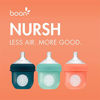 Picture of Boon NURSH Reusable Silicone Pouch Bottles, 4 Ounce (Pack of 3)