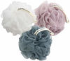 Picture of MainBasics Bath Shower Loofah Sponge Pouf Body Scrubber Exfoliator (Set of 3)