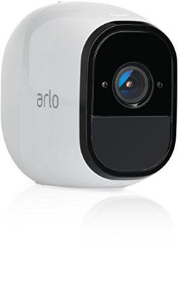 Picture of Arlo Pro 2 VMC4030P-100NAR Wireless Home Security Camera, Rechargeable, Night Vision, Indoor/Outdoor, 1080p, 2-Way Audio, Wall Mount, Add-On Camera, White (Renewed)