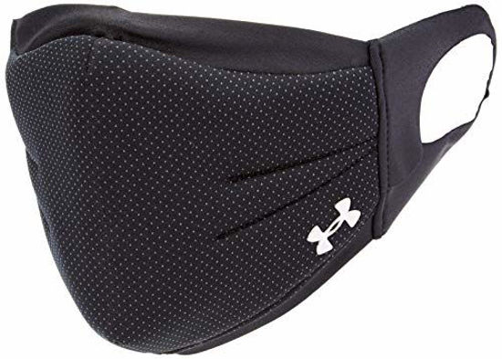 Picture of Under Armour Adult Sports Mask , Black (002)/Silver Chrome , X-Large/XX-Large