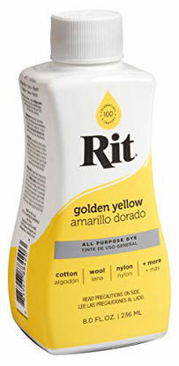 Picture of Nakoma Rit Liquid Dye,Golden Yellow, 14.22 x 6.35 x 5.08 cm, 236 ml