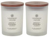 Picture of Chesapeake Bay Candle Scented Candles, Peace + Tranquility (Cashmere Jasmine), Medium (2-Pack)