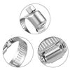 Picture of Hose Clamp, 20 Pack Stainless Steel Adjustable 16-25mm Size Range Worm Gear Hose Clamp, fuel line Clamp for Plumbing, Automotive And Mechanical Application