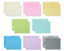 Picture of American Greetings Single Panel Blank Cards with Envelopes, Pastel Colors (100-Count)