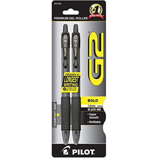 New PILOT G2 Premium Refillable & Retractable Rolling Ball Gel Pens 