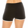 Picture of ALWAYS Women Riverdale Merchandise Yoga Shorts - Premium Soft Stretch Dolphin Workout Cheerleader Dance Volleyball Short Pants with Stripes Black White S