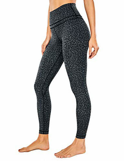 GetUSCart- CRZ YOGA Women's Naked Feeling I High Waist Tight Yoga Pants  Workout Leggings-25 Inches Leopard Printed 1 25'' - R009 XX-Small