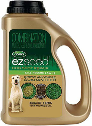 Picture of Scotts EZ Seed Dog Spot Repair Tall Fescue Lawns - 2 lb., Combination Mulch, Seed and Soil Amendment Includes Protectant and Tackifier, Neutralizes and Repairs up to 100 Dog Spots