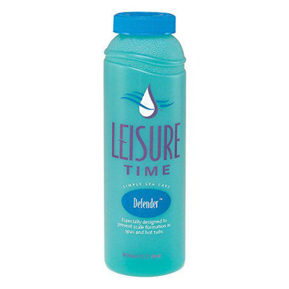 Picture of Leisure Time 30210A Defender Spa and Hot Tub Stain and Scale Cleaner, 32 fl oz, Blue