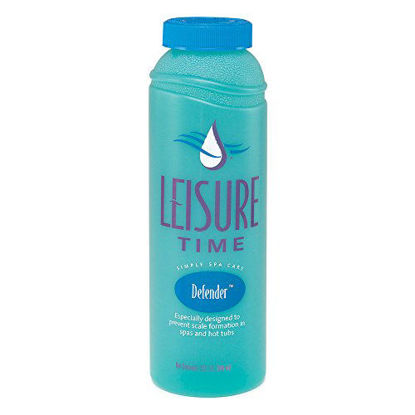 Picture of Leisure Time 30210A Defender Spa and Hot Tub Stain and Scale Cleaner, 32 fl oz, Blue