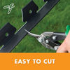 Picture of EasyFlex 3100-20C-6 Heavy-Duty Dig Landscape Edging Kit, 20 Feet, Black