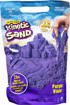 Picture of Kinetic Sand The Original Moldable Sensory Play Sand, Purple, 2 Pounds