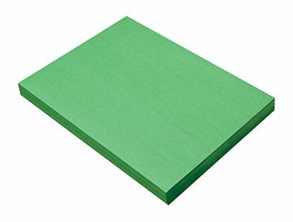 Picture of SunWorks Heavyweight Construction Paper, 9 x 12 Inches, Holiday Green, 100 Sheets